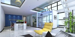 漂浮的建筑-萬科大廈，萬堡防水公司辦公室裝修！